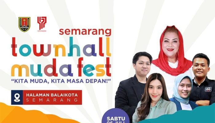 Milenial Yuk Merapat, Pemkot Semarang Gelar Townhall Muda Fest “Kita Muda, Kita Masa Depan!