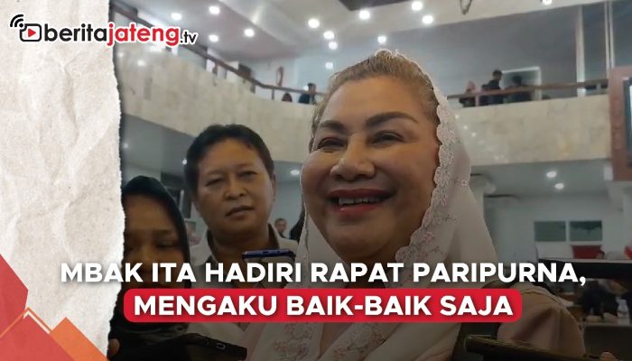 Video Mbak Ita Hadiri Rapat Paripurna Usai KPK Geledah Pemkot, Mengaku Baik-Baik Saja