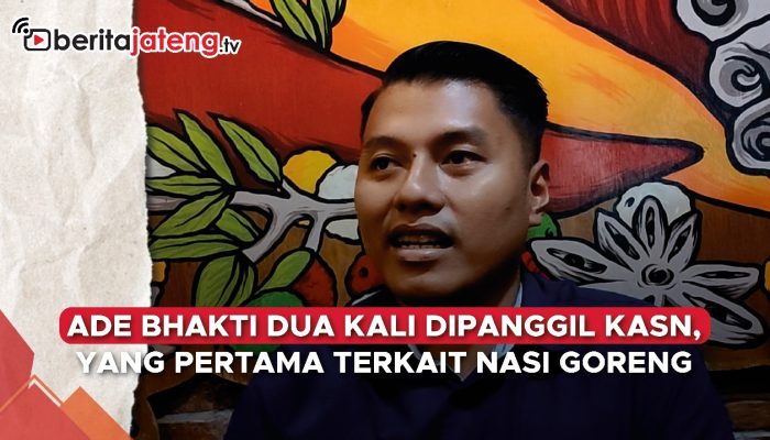 Video Ade Bhakti Dua Kali Dipanggil KASN, Yang Pertama Terkait Nasi Goreng