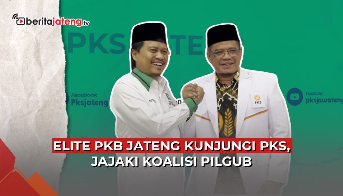 Video Elite PKB Jateng Kunjungi PKS, Jajaki Koalisi Pilgub