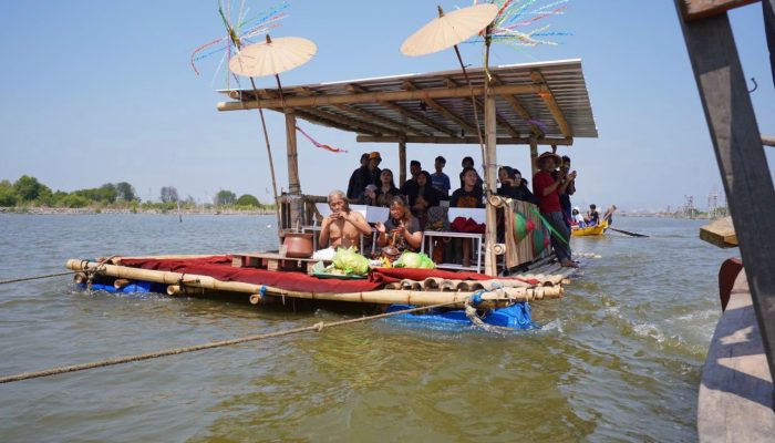 Usai Absen Empat Tahun, Warga Tambakrejo Semarang Kembali Gelar Festival Banyu Pitu