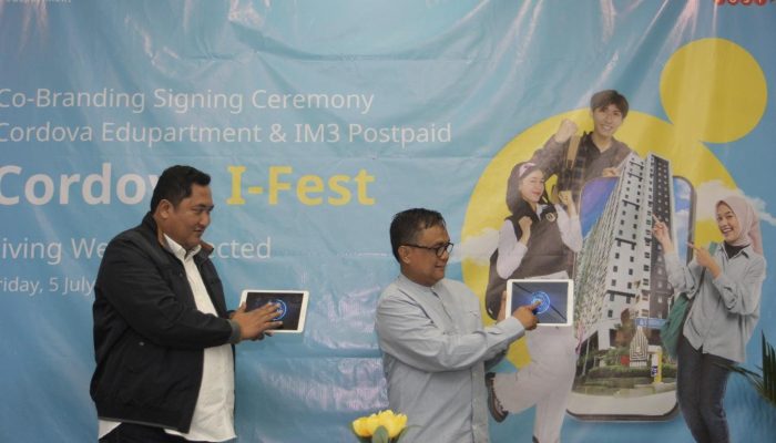 Bidik Kaum Milenial Semarang, IM3 Gandeng PilarCorp Promosikan Layanan Digital di Cordova Edupartment