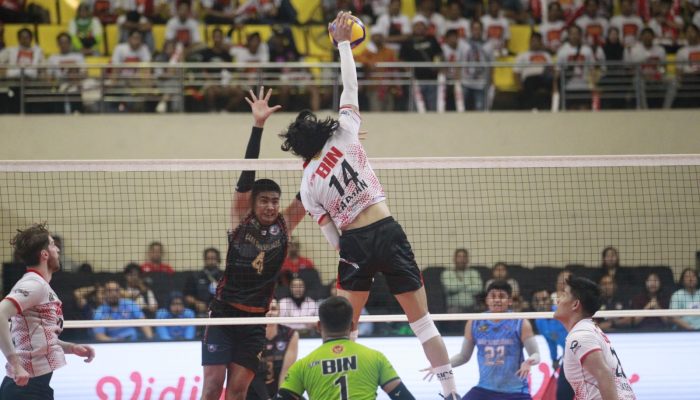 STIN BIN Akhirnya Raih Kemenangan Perdana di Final Four Proliga 2024