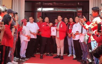 Kaesang Pangarep Resmikan Kantor dan Lantik Ketua DPD PSI Kota Semarang Bangkit Mahanantyo