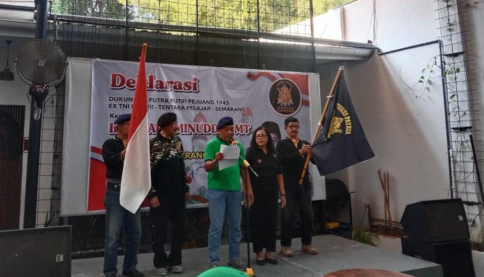 Iswar Aminuddin Dapat Dukungan Penuh dari Putra-Putri Tentara Pelajar untuk Pilwalkot Semarang