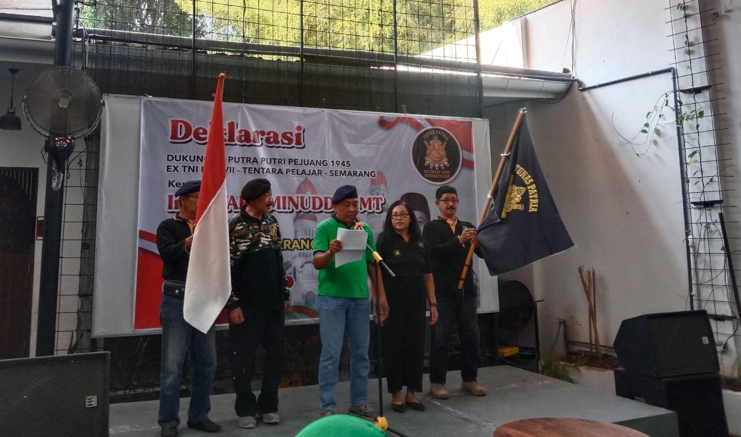 Iswar Aminuddin Dapat Dukungan Penuh dari Putra-Putri Tentara Pelajar untuk Pilwalkot Semarang