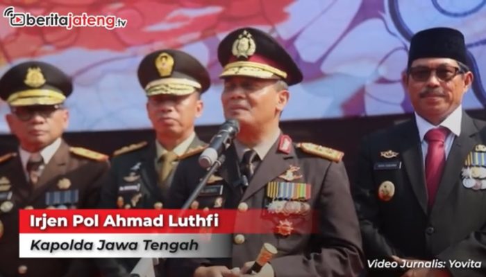 Video Kapolda Jawa Tengah Pamit Pensiun di Acara Hari Bhayangkara