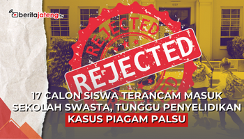 Video 17 Calon Siswa Terancam Masuk Sekolah Swasta, Tunggu Penyelidikan Kasus Piagam Palsu