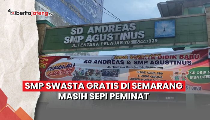 Video SMP Swasta Gratis di Kota Semarang Masih Sepi Peminat