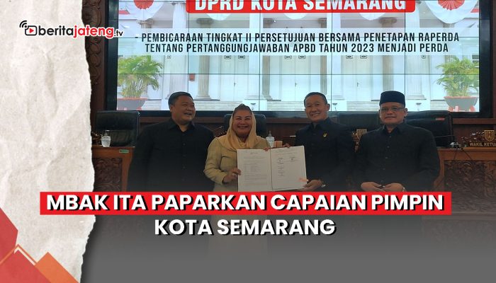 Video Mbak Ita Paparkan Capaian Pimpin Kota Semarang