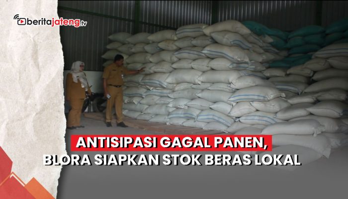 Video Antisipasi Gagal Panen, Stok Beras Blora Diklaim Cukup