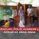 polisi ajarkan literasi agama