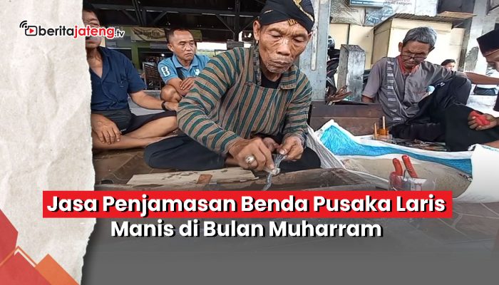 Video Jasa Penjamasan Benda Pusaka Laris Manis di Bulan Muharram