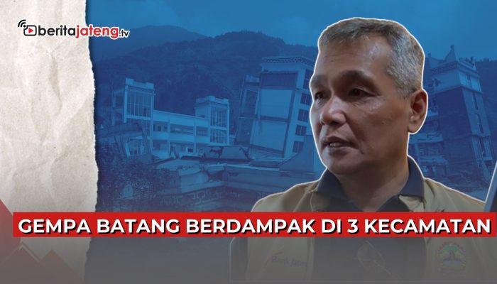 Video Gempa Batang Berdampak di 3 Kecamatan