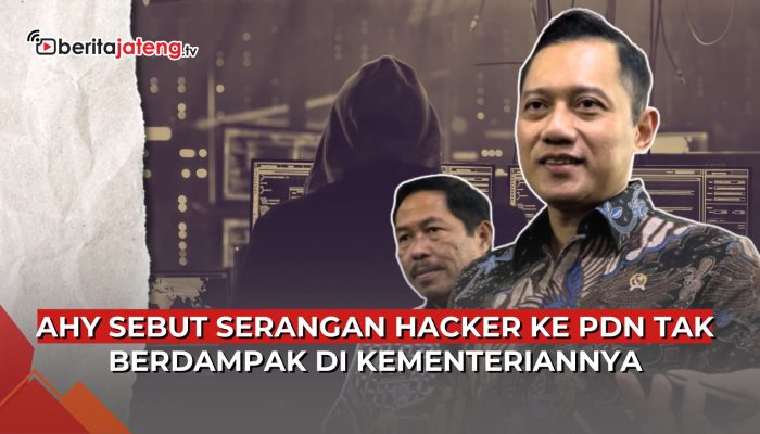 Video AHY Sebut Serangan Hacker ke PDN Tak Berdampak di Kementeriannya