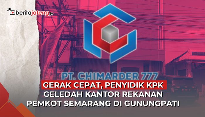 Video Tak Hanya Dinas, Penyidik KPK Geledah Kantor Rekanan Pemkot Semarang di Gunungpati