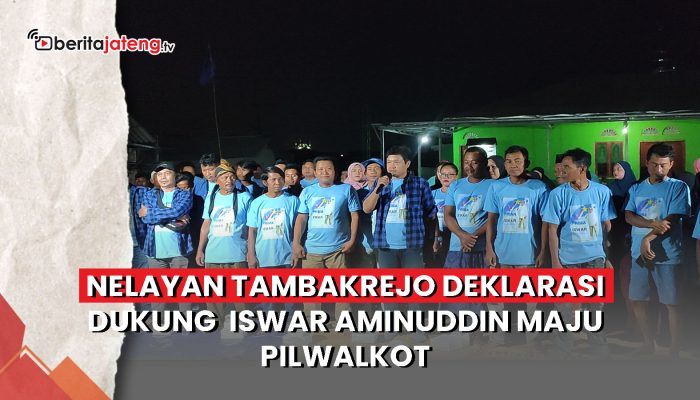 Video Nelayan Tambakrejo Deklarasi Dukung Iswar Aminuddin Maju Pilwalkot