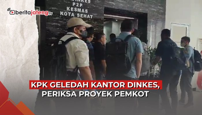 KPK Geledah Kantor Dinas Kesehatan Kota Semarang, Periksa Daftar Proyek Pemkot
