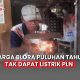 warga Blora tak dapat listrik PLN