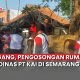 pengosongan rumah dinas KAI