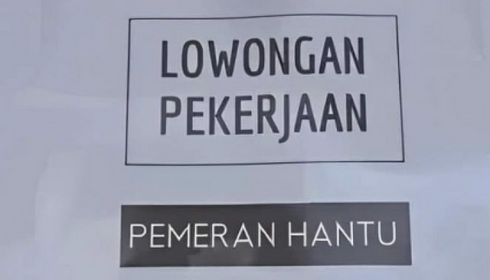Viral Syarat Lowongan Kerja di Rumah Hantu Harus Berpenampilan Menarik, Netizen: Itu Model Majalah?