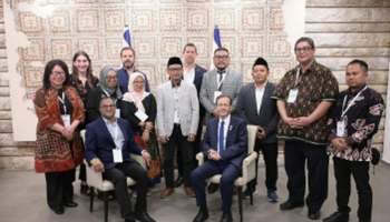 Gegara Foto Bareng Viral, Logo Nahdlatul Ulama Diplesetkan jadi Netanyahu United