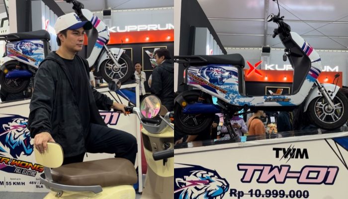 Curi Perhatian di GIIAS 2024, Tiger Wong Digadang-gadang Jadi Motor Listrik Termurah, Cuma Rp4 Juta!