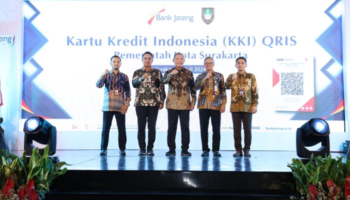 Bank Jateng dan Pemkot Solo Luncurkan Kartu Kredit Indonesia Berbasis QRIS