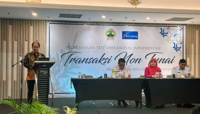 Kolaborasi Bank Jateng dan Dispermadesdukcapil Optimalkan Transaksi Non-tunai Desa via Siskeudes-Link