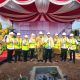 Prosesi Peletakan Batu Pertama pembangunan gedung baru Bank Jateng Cabang Klaten di Jalan Veteran Barenglor Senin 22 Juli 2024.