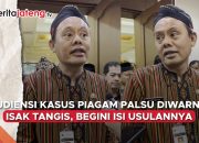 Video Audiensi Kasus Piagam Palsu Diwarnai Isak Tangis
