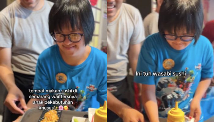 Viral Wasabi Sushi di Semarang Rangkul Para Difabel Bekerja, Auto Banjir Pujian Warganet!