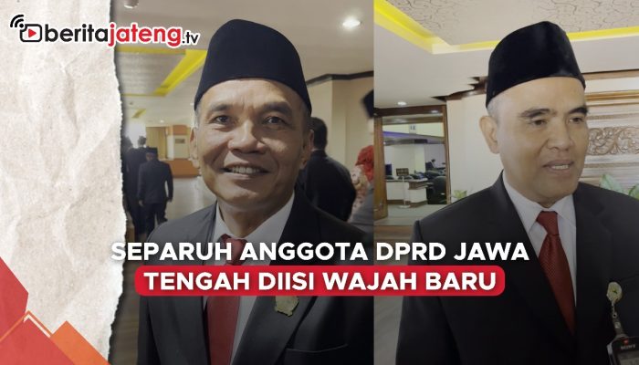 Video Separuh Anggota DPRD Jawa Tengah 2024-2029 Bakal Diisi Wajah Baru