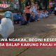 lomba balap karung pakai helm