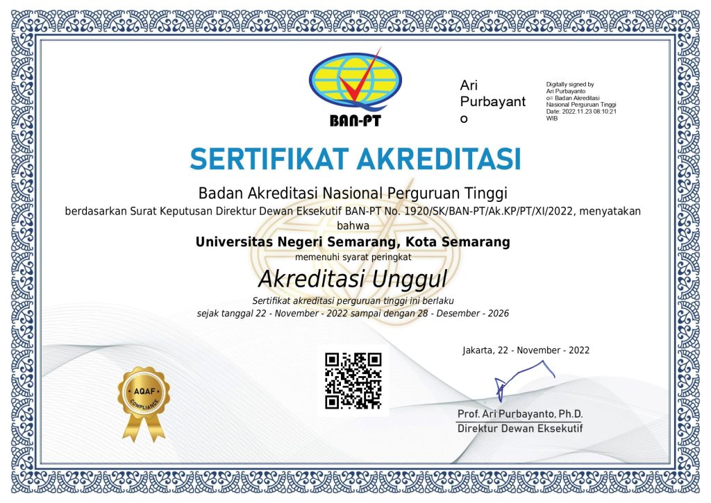 Cek Akreditasi