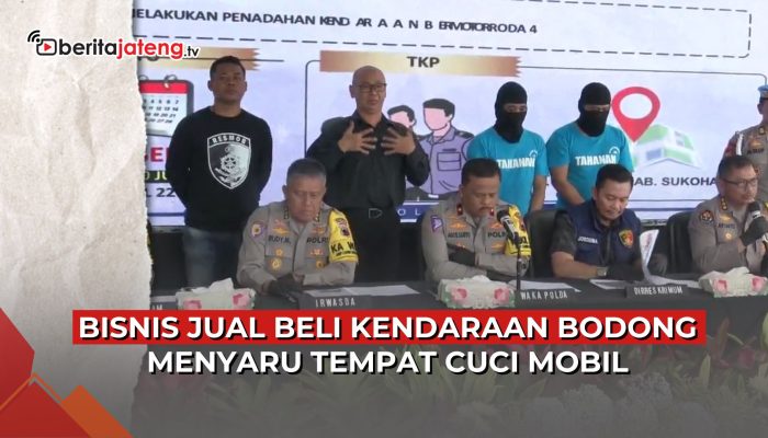 Video Bisnis Jual Beli Kendaraan Bodong Menyaru Tempat Cuci Mobil