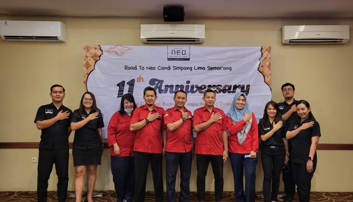 Sambut Ultah ke-11, Hotel Neo Candi Simpang Lima Semarang Adakan Kegiatan Donor Darah