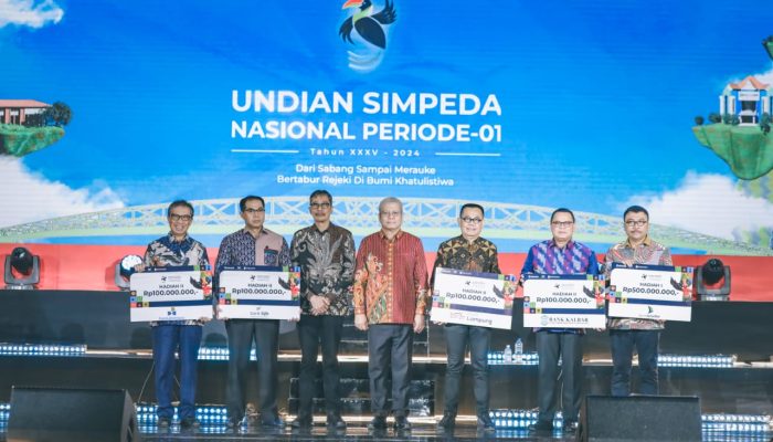 Asbanda Gelar Undian Tabungan Simpeda Periode 1 Tahun XXXV-2024, Berikut Daftar Pemenangnya