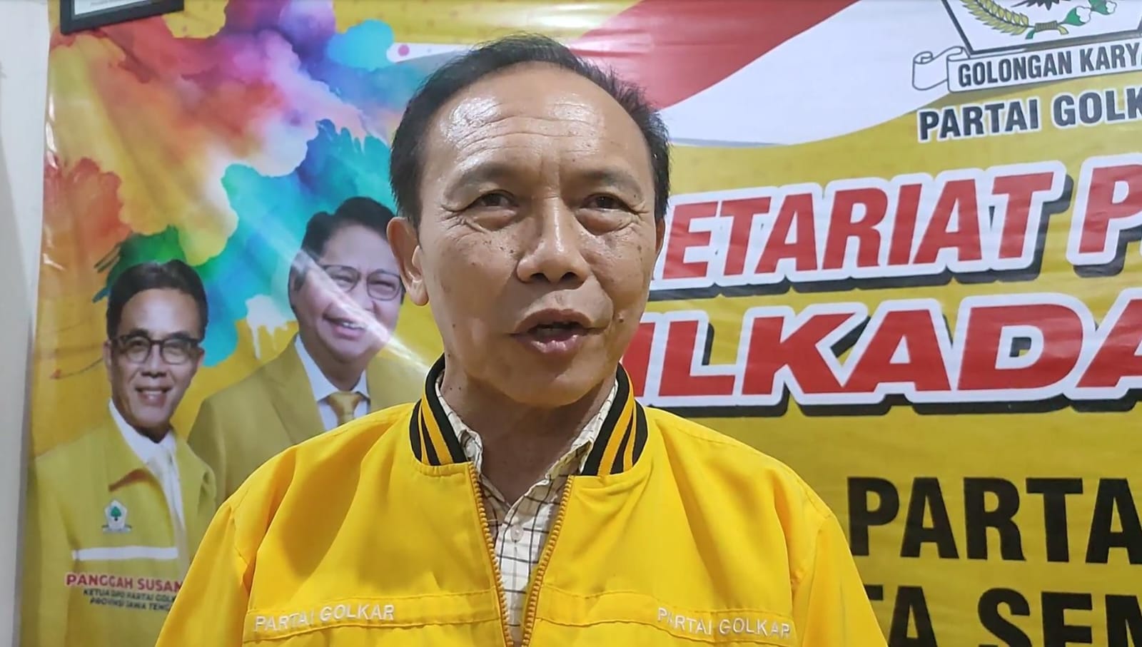 Tanggapi Mundurnya Airlangga Hartarto, Ketua Golkar Kota Semarang: Yang Bukan Partai Saja Terkejut, Apalagi Kami