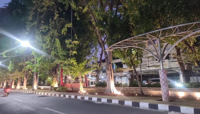 Percantik Kampung Kali Semarang, DPU Tambah Penerangan dan Lampu Sorot Pedestrian dan Taman