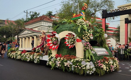 Ada Semarang Merdeka Flower Festival 2024 Akhir Pekan Ini, Simak Rangkaian Acara hingga Rutenya