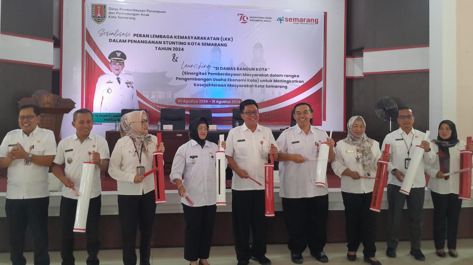 Tingkatkan Ekonomi Masyarakat, DP3A Luncurkan Si Damas Bangun Kota Semarang
