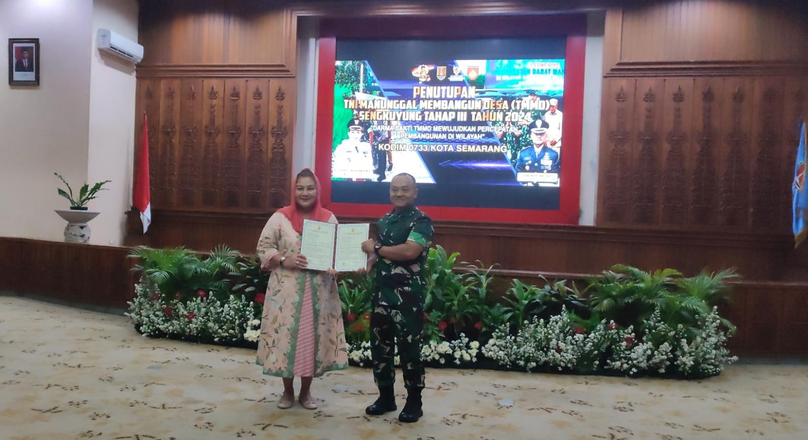 TMMD Sengkuyung Tahap 3 di Rowosari, Kolaborasi Rampungkan Pembangunan Fisik dan Non Fisik