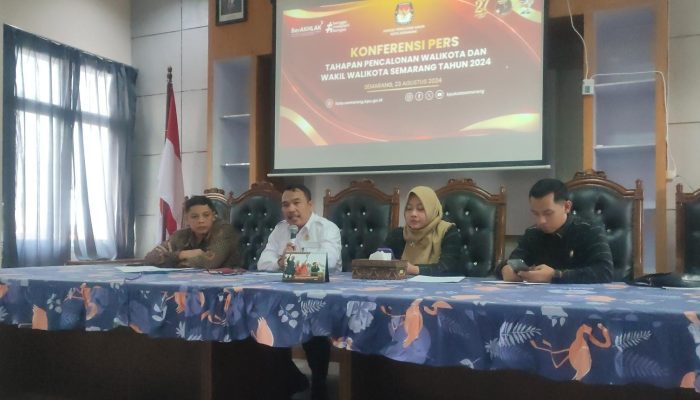 KPU Buka Pendaftaran Calon Walikota dan Wawalikota Semarang 27-29 Agustus 2024