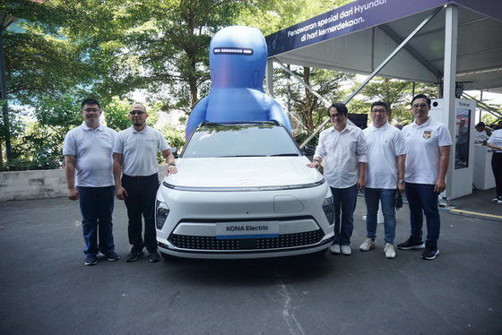 Hyundai Luncurkan All-New KONA Electric di Festival Merdeka Berkendara Kota Semarang
