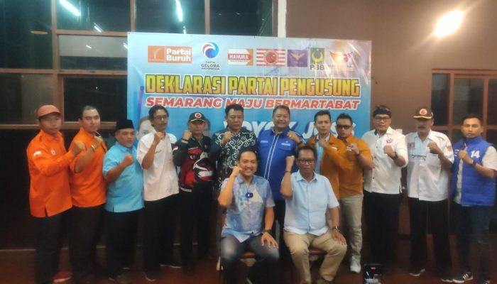 7 Partai Non Parlemen Dukung Yoyok Sukawi – Joko Santoso Maju Pilwalkot Semarang 2024