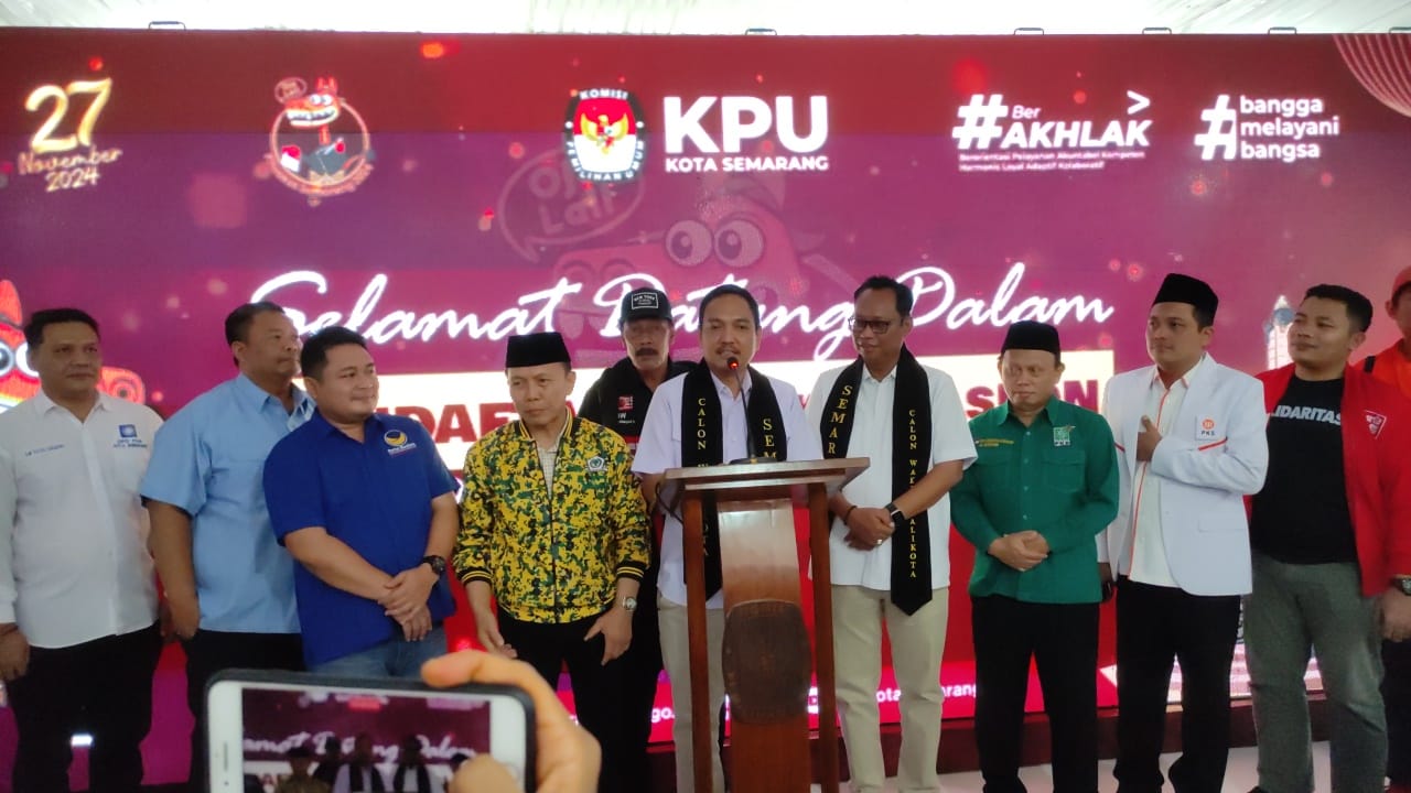 Daftar Pilwalkot Semarang, Yoyok Sukawi - Joko Santoso Dikawal Seluruh Partai Kecuali PDI Perjuangan