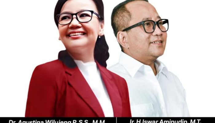 Daftar KPU, Agustina Wilujeng – Iswar Aminuddin Bakal Dikawal 2500 Pendukung