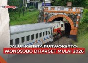 Video Jalur Kereta Api Purwokerto-Wonosobo Ditarget Dibangun Mulai 2026