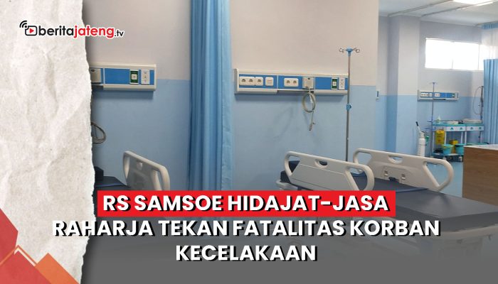 Video RS Samsoe Hidajat-Jasa Raharja Tekan Fatalitas Korban Kecelakaan